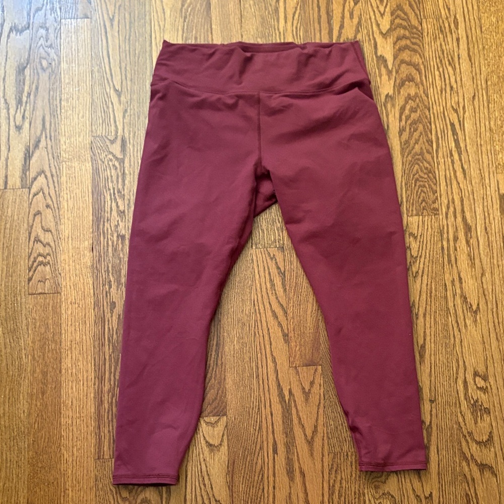Fabletics Maroon Leggings